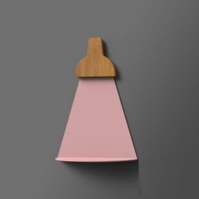 Декоративная полка Flashlight (розовый, 30*20*10 см)