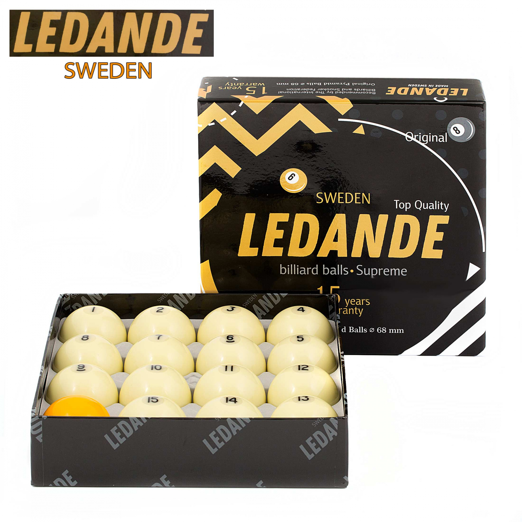 Бильярдные шары Ledande