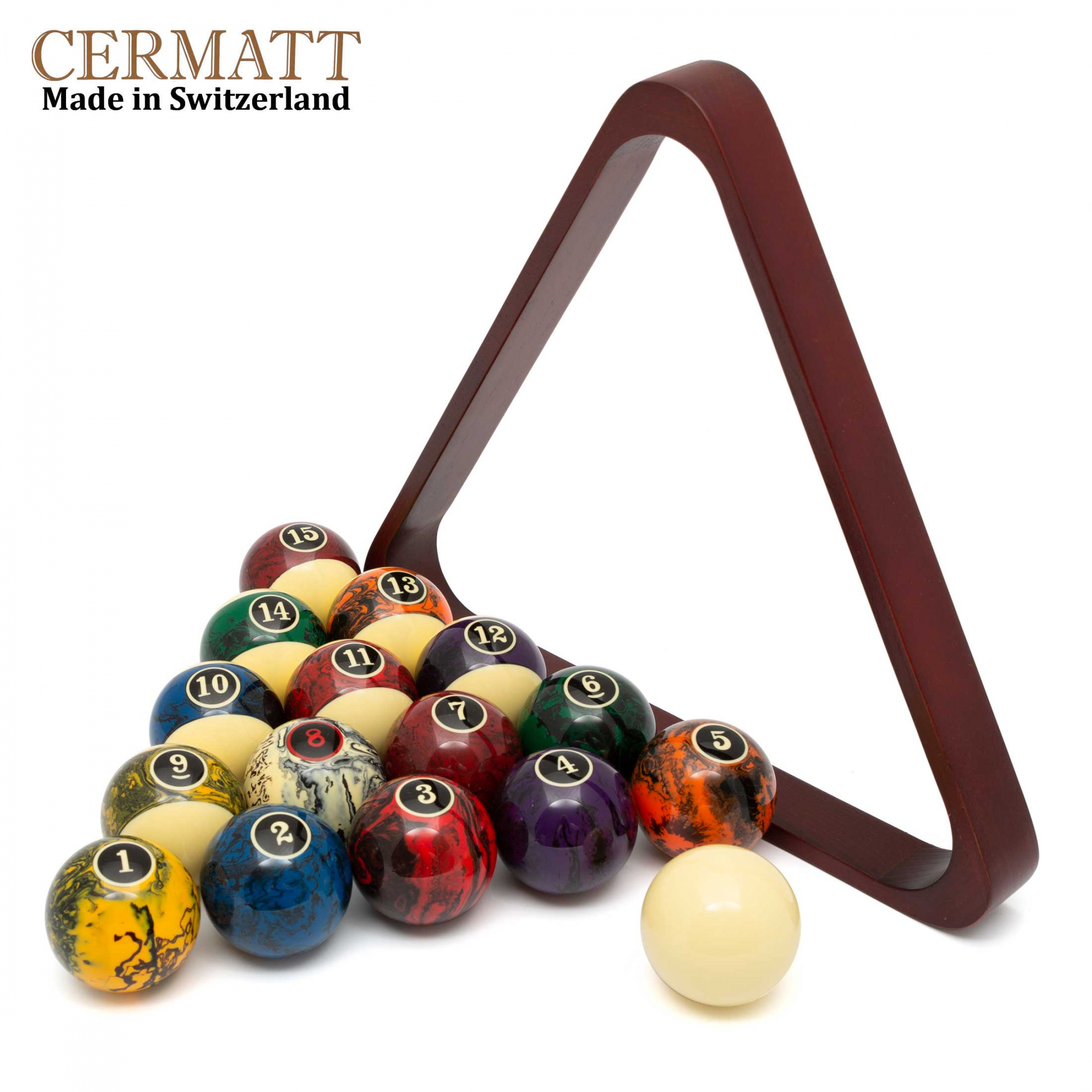 Бильярдные шары Cermatt Marble