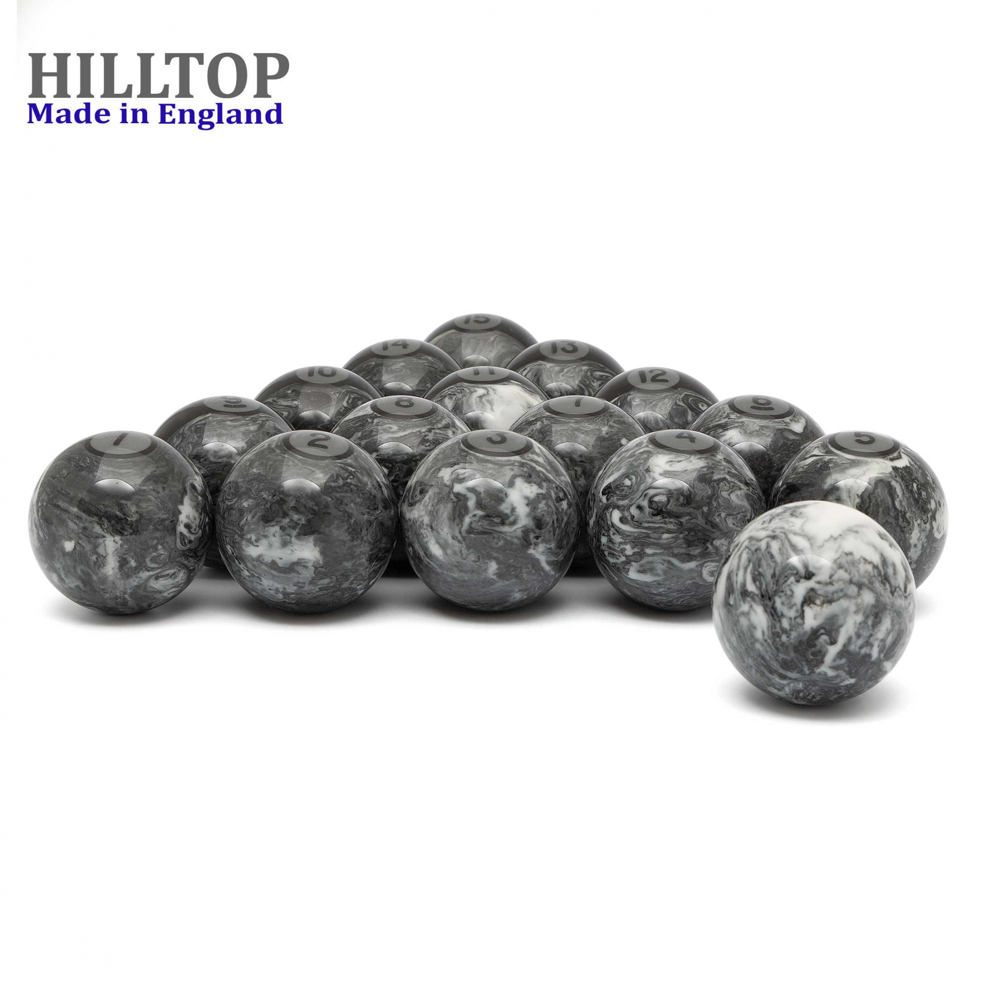Бильярдные шары Hilltop Marble