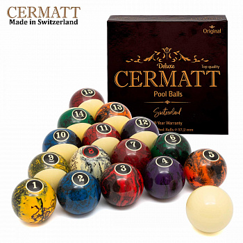 Бильярдные шары Cermatt Marble