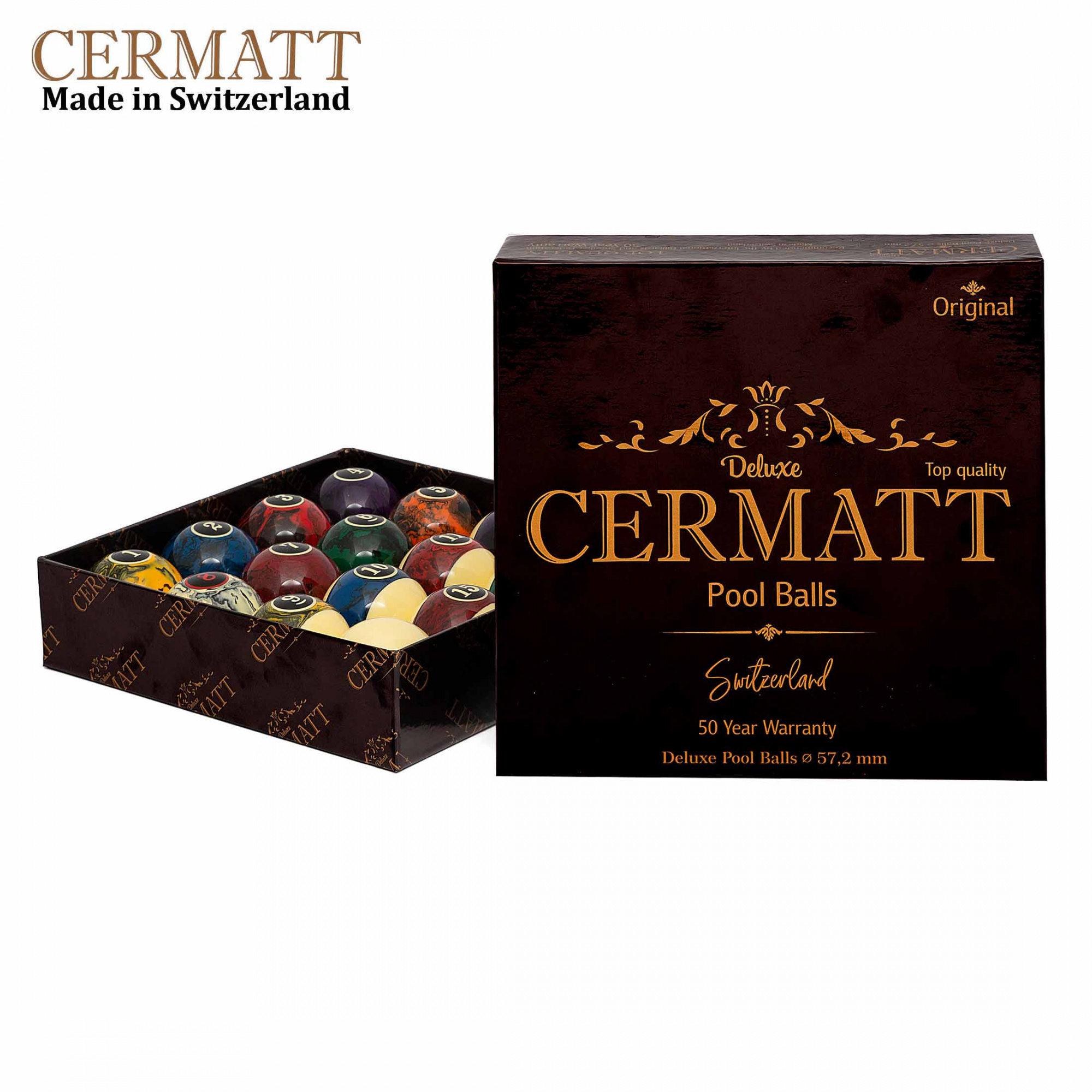 Бильярдные шары Cermatt Marble