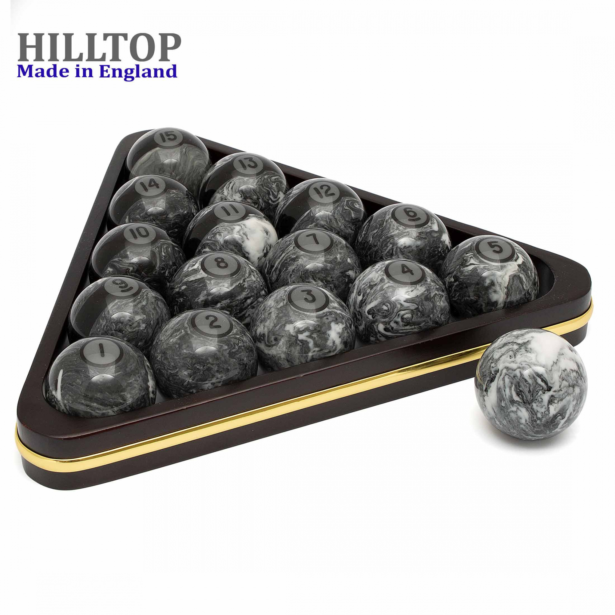 Бильярдные шары Hilltop Marble