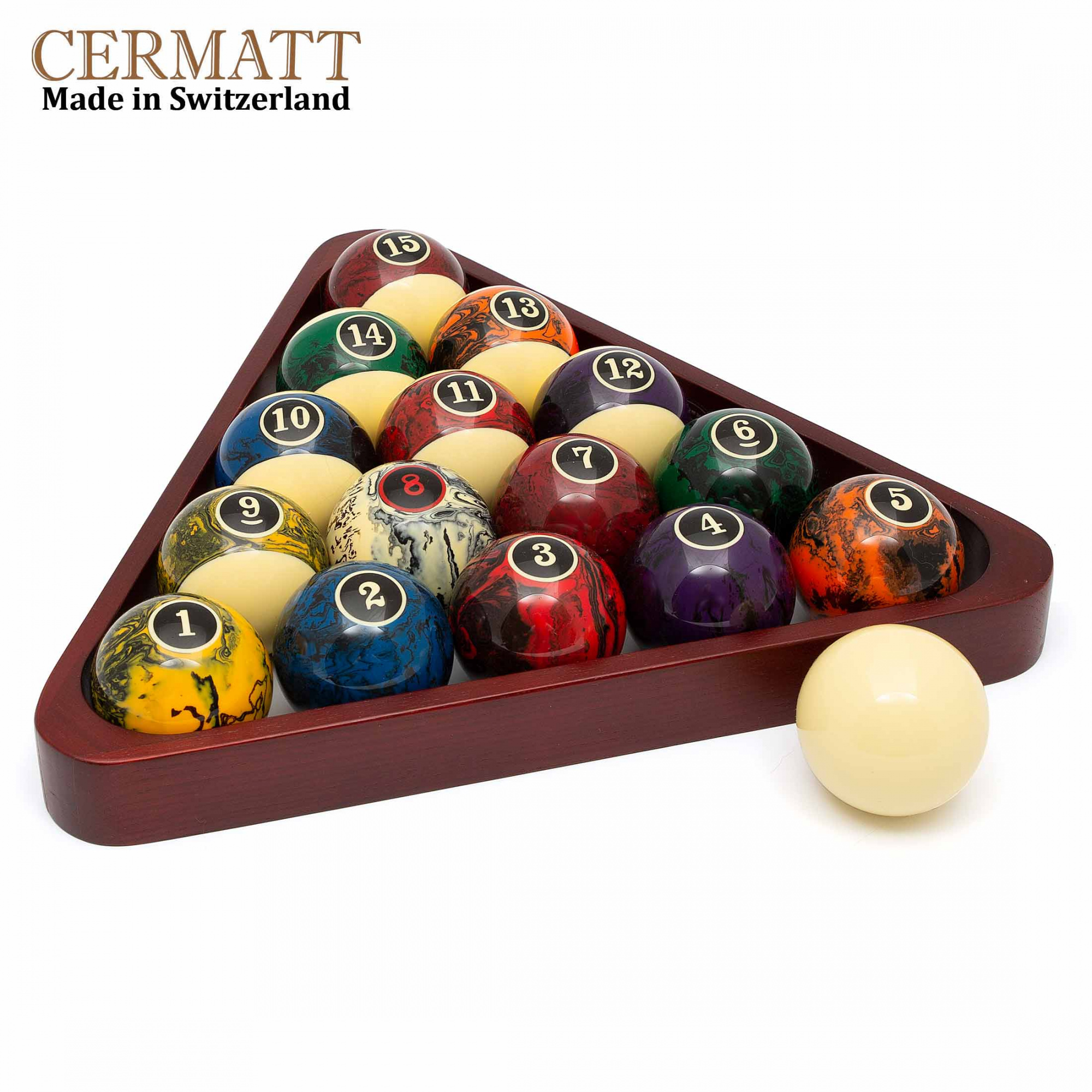 Бильярдные шары Cermatt Marble