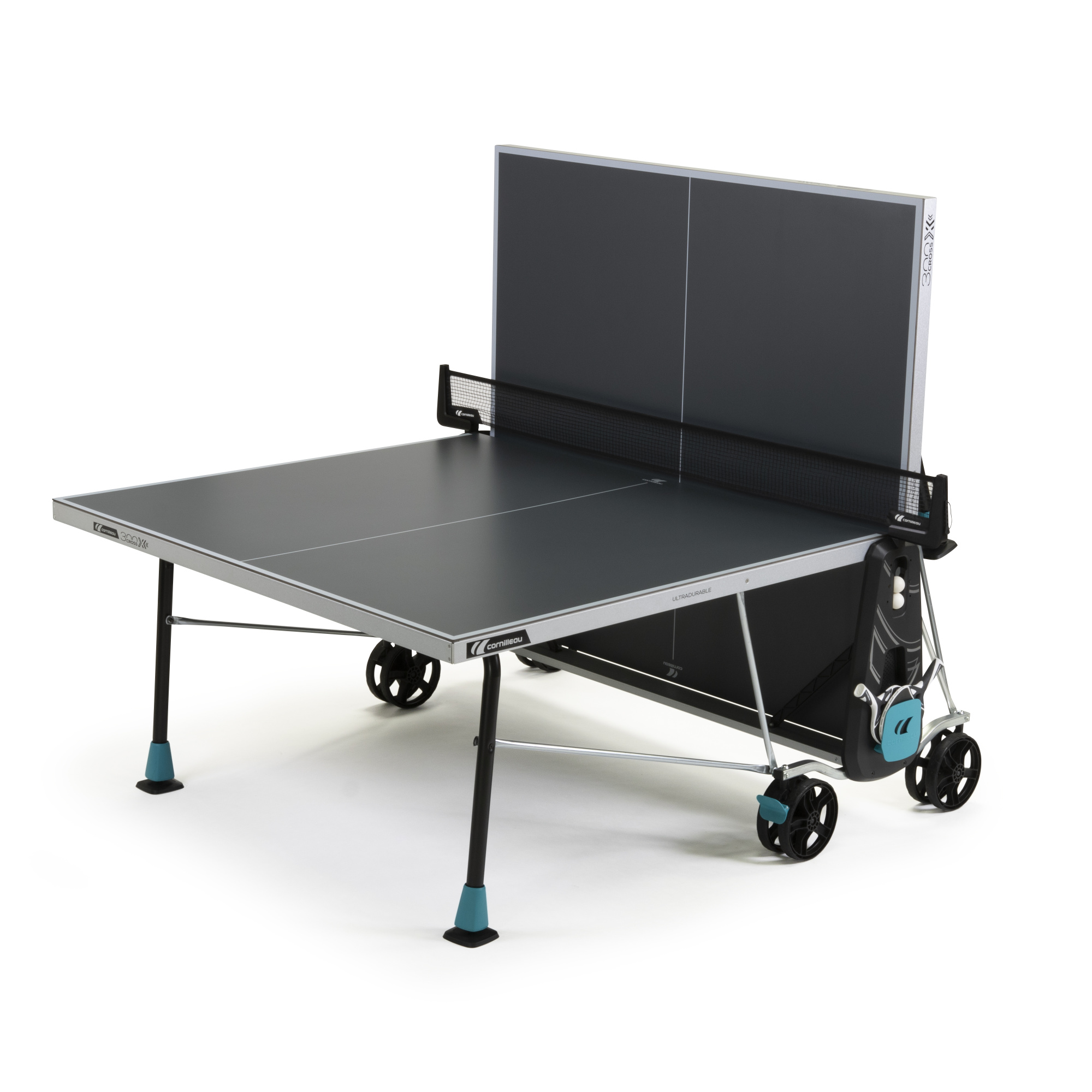 Теннисный стол всепогодный Cornilleau 300X Crossover Outdoor (серый)